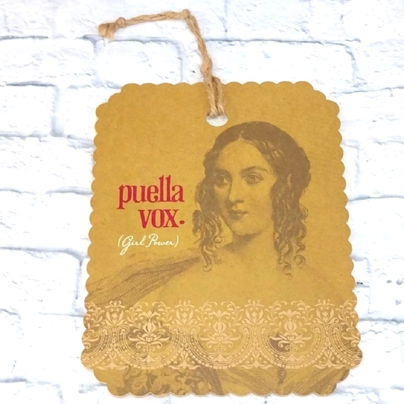 Girl Power Wall Hanging Danielson Designs Vintage Look - Picture 1 of 6